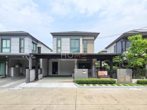 Fully furnished model house, best price in the project ✨ Semi-Detached House, Venue ID Rama 5 / 4 bedrooms (for sale), Venue ID Rama 5 / Semi-Detached House 4 Bedrooms (FOR SALE) Q206