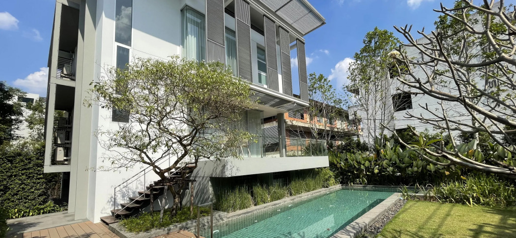 Rent a detached house, Pool Villa, Research Center near Bangkok 3 bedrooms, Fully Furnished