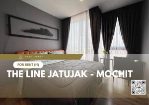 For rent ✨ THE LINE Jatujak - Mochit ✨ complete furniture and electrical appliances, near MRT Chatuchak.