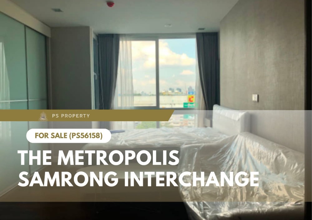 Urgent sale ✨ The Metropolis Samrong Interchange ✨ next to BTS Samrong, open view, not blocked, complete with furniture and electrical appliances (PS56158) Urgent sale ✨ The Metropolis Samrong Interchange ✨ next to BTS Samrong, open view, not blocked, complete with furniture and electrical appliances (PS56158)