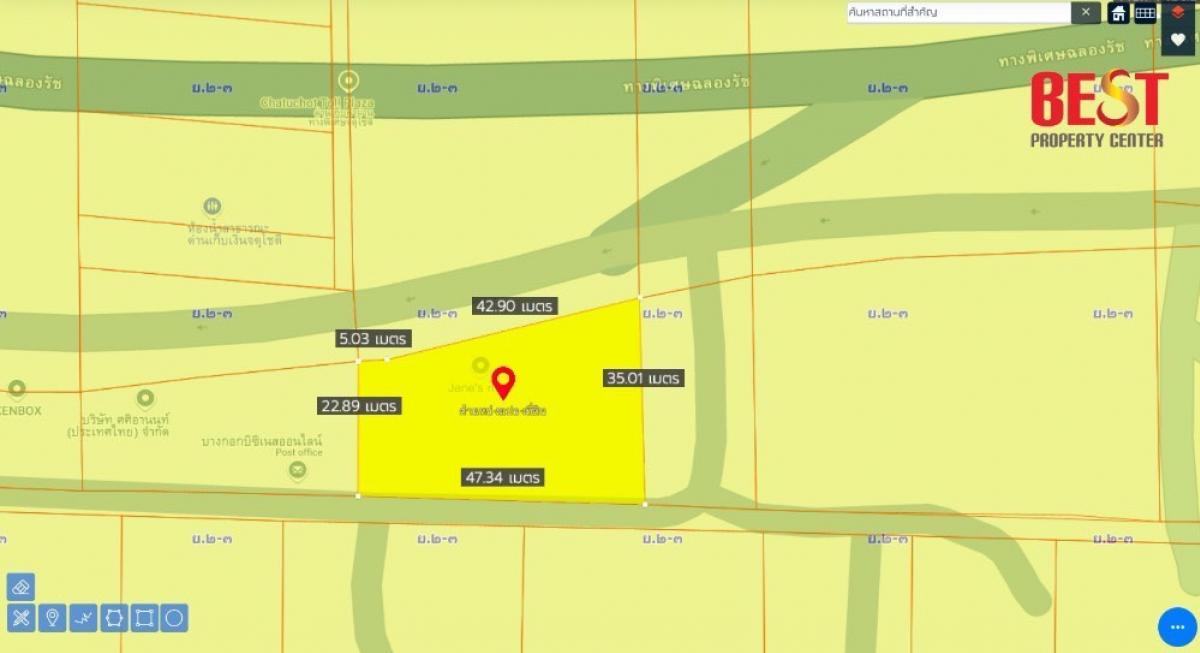 Land for sale 332 sq.w., next to Chatchoto Expressway, near Big Project of Sansiri Land for sale 332 sq.w., next to Chatchoto Expressway, near Big Project of Sansiri