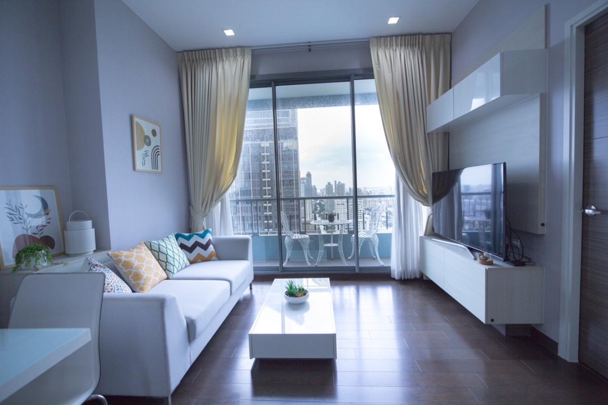 For Rent!! Q Asoke Rent Price!! 45,000฿ per month❤️‍🔥2 Bedrooms 2 Bathrooms size 60 sq.m. Contract Aomam (agent) Tel./Line id : 0955871692 WhatsApp : +66 95 587 1692 – รูปที่ 2