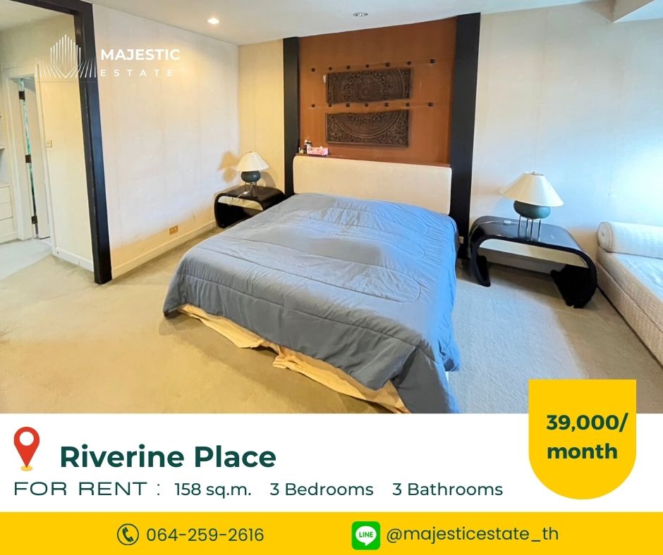 For Rent: River Rhine Place – Luxury Condominium by the Chao Phraya River, Fully Furnished, Ready to Move In For Rent: River Rhine Place – Luxury Condominium by the Chao Phraya River, Fully Furnished, Ready to Move In