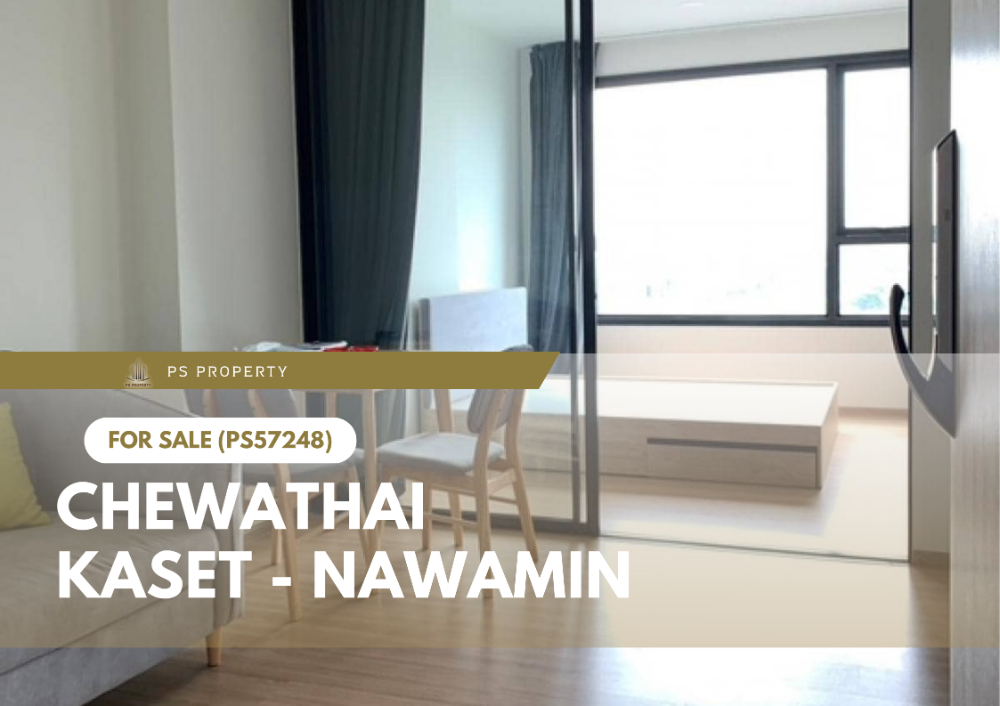 Urgent sale ✨ Chewathai Kaset - Nawamin ✨ Convenient transportation, complete furniture and electrical appliances (PS57248) Urgent sale ✨ Chewathai Kaset - Nawamin ✨ Convenient transportation, complete furniture and electrical appliances (PS57248)