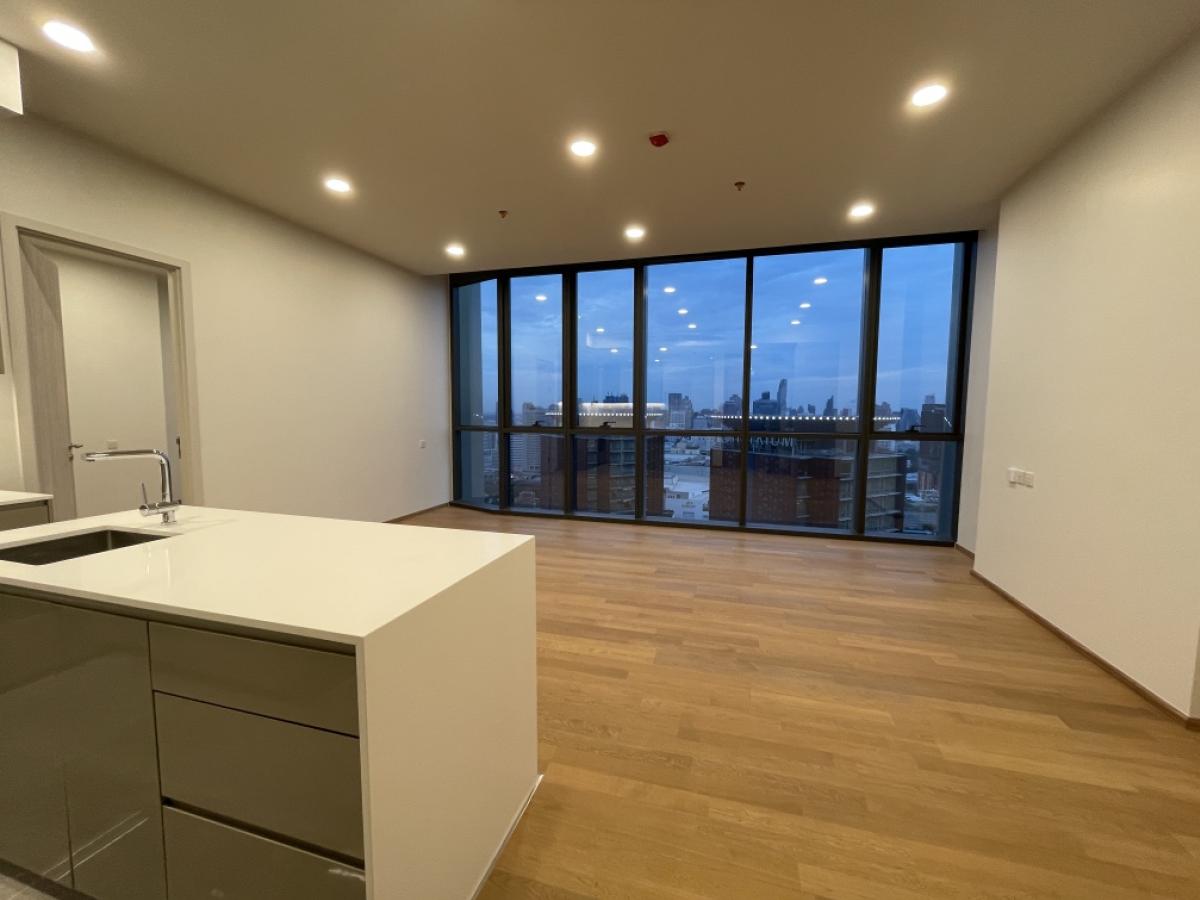 Selling condo, signing, signature 2, Mid -Town, Siam, 32, 3 bedrooms, 3 bathrooms, living space, 97 sq.m., beautiful view, BTS, Ratchathewi, can walk to Siam Paragon