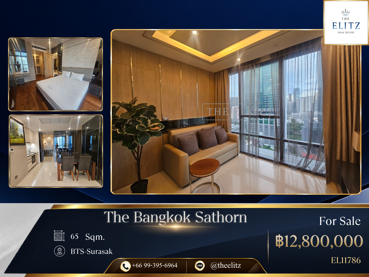 ✨ Exclusive Private Elevator  & High-End Sathorn Residence |  Offering Five-Star Privacy Standards & Premium Urban Amenities ✨