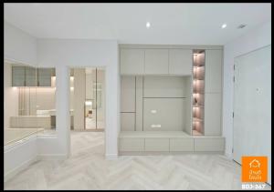 Beautiful condo, The Room Ratchada-Ladprao (41.21 sq.m.), 1 bedroom, 1 water, 300 meters to MRT Lat Phrao.