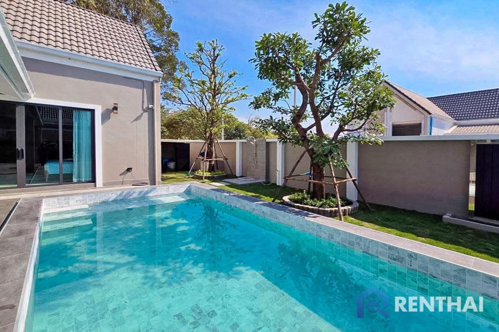 Sale! Beautiful pool villa 3bed 4bath Modern Nordic Style – รูปที่ 3