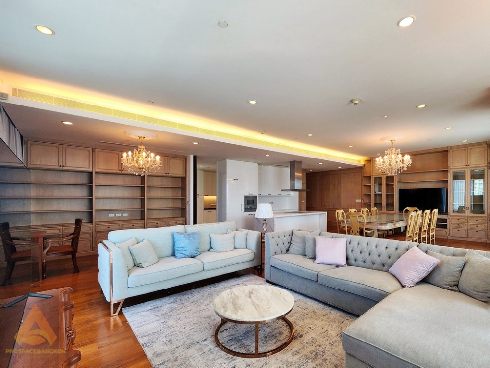 ให้เช่าคอนโดหรูระดับ Luxury 4-ห้องนอน ใจกลางราชดำริ | ห้องขนาดใหญ่ วิวพาโนรามา ใกล้สวนลุมพินี และราชกรีฑาสโมสร (RBSC) – รูปที่ 3