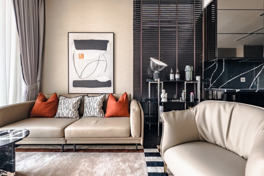 The ESSE Sukhumvit 36 Closed to BTS Thonglor  SIze 75sqm. 2beds 2baths on 21st floor – รูปที่ 2