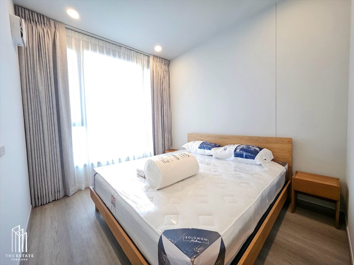For rent Whizdom The Forestias (Mytopia) Layout ห้องเป็นแบบหน้ากว้าง ผนังห้องติดเพื่อนบ้านเพียงฝั่งเดียว @45,000 Baht – รูปที่ 3