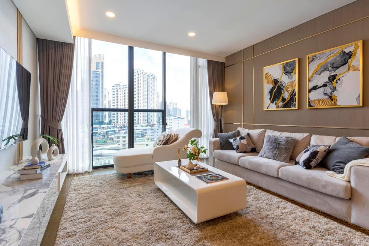 (ไม่ว่างแล้วค่ะ) 出租高端公寓 Siamese Exclusive Queens (Wyndham Residence)
