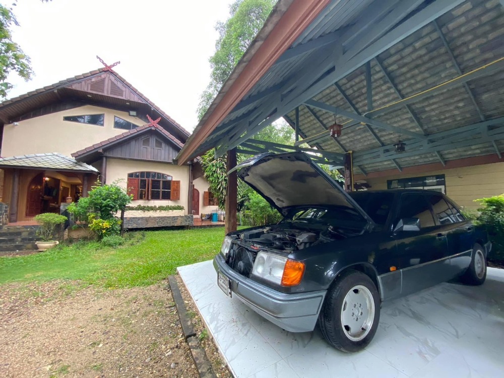 For Rent - ให้เช่าบ้านเนื้อที่1ไร่  เลี้ยงสัตว์ได้  4ห้องนอน(แอร์) 2ห้องน้ำ   1ห้องโถง  ลานหน้าบ้านกางเต็นท์ได้  ติดแม่น้ำปิง บ้านสบแฝกอ.สันทราย เชียงใหม่  – รูปที่ 2