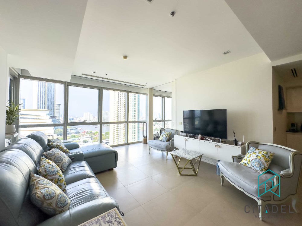 The River by Raimon Land - 2 Beds Condo for Rent Facing IconSiam! The River by Raimon Land - 2 Beds Condo for Rent Facing IconSiam!