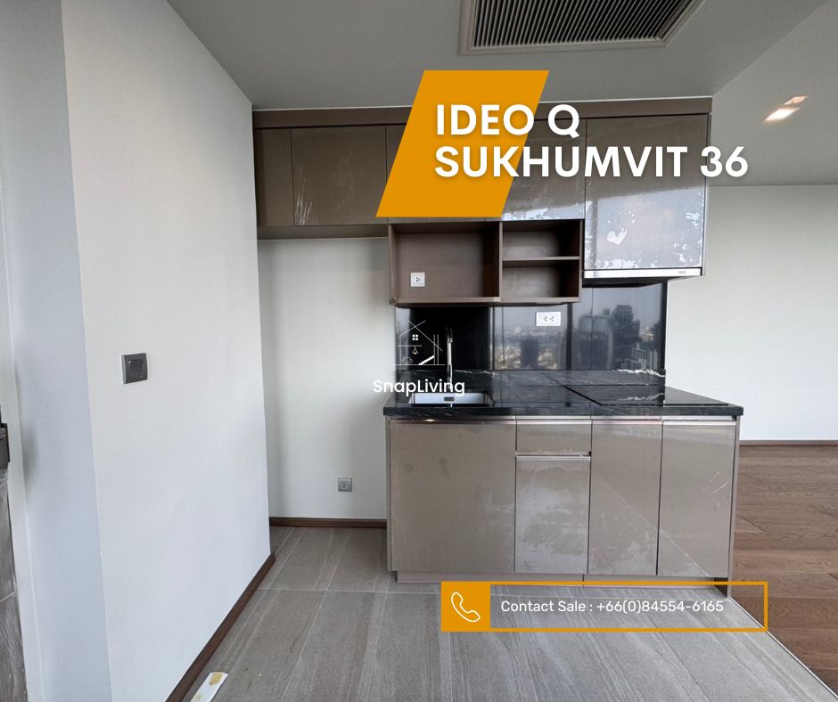 𝗜𝗗𝗘𝗢 𝗤 𝗦𝗨𝗞𝗛𝗨𝗠𝗩𝗜𝗧 𝟯𝟲 📍 𝗦𝘁𝗮𝗿𝘁 𝟰.𝟵𝟵 𝗠𝗕 1 ห้องนอน 24 ตรม. 🔥 คอนโดหรูใกล้ BTS ทองหล่อ ชั้นสูง วิวเมือง กระจกโค้ง 𝗟𝗔𝗦𝗧 𝗨𝗡𝗜𝗧 ** – รูปที่ 4
