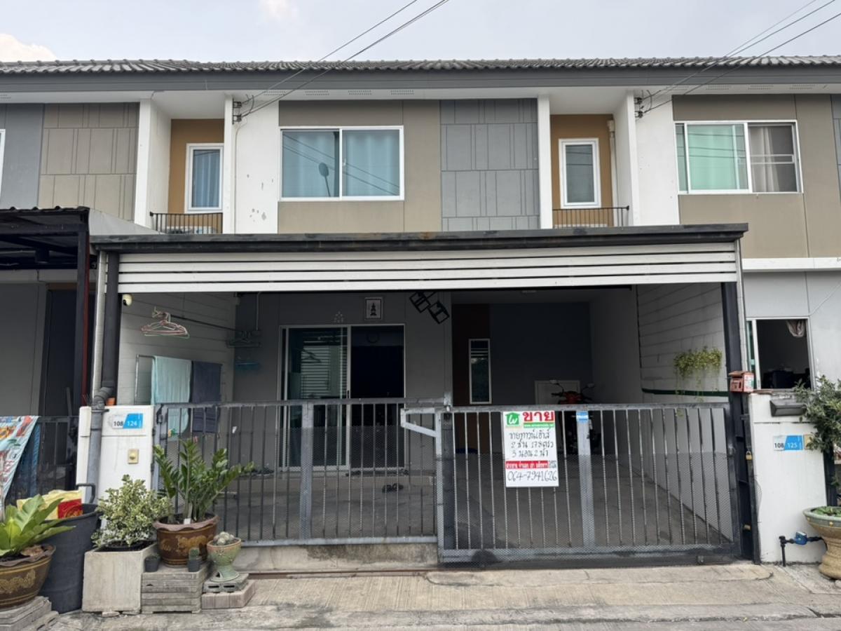 2 -story townhouse for sale, Pruksa Village 117 Petchkasem 91-Phutthasakorn Soi Petchkasem 91
