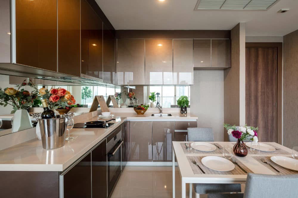 ♦ Nice Decoration ♦ ชั้น 35+ 88.89 ตร.ม. | 2 ห้องนอน 2 ที่จอดรถ | ใกล้ เอเชียทีค 300 ม., โรงเรียนนานาชาติ Shrewsbury International School 500 ม. – รูปที่ 4