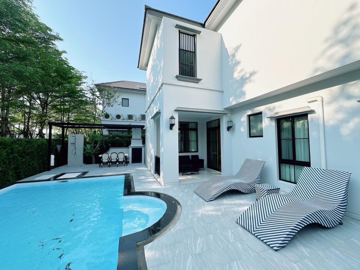💥ForRent💥Pool Villa 💦 Nantawan Rama 9 New Krungthepkreetha ‼️ Ready to move in ‼️