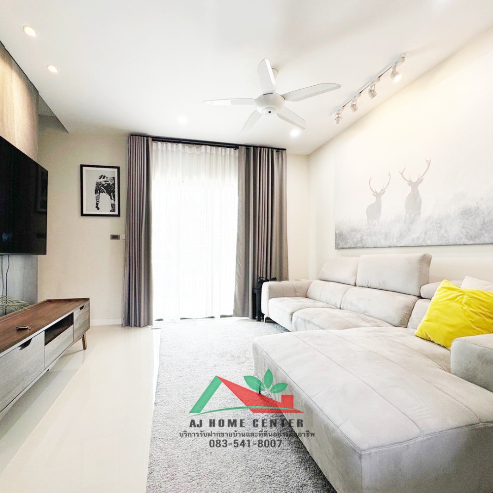 ขายทาวน์โฮม20.1ตรว. ม.โมดิวิลล่า ราชพฤกษ์-ติวานนท์ ถ.345 แต่งสวยต่อเติมครบ หน้าบ้านไม่ชนใคร – รูปที่ 3