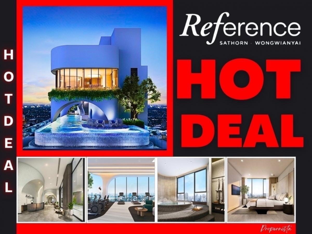 🎉 The best deal of the year 𝐑𝐞𝐟𝐞𝐫𝐞𝐧𝐜𝐞 Sathorn-Wongwianyai 𝟏 bed 𝟐𝟓 sq.m. Free furniture+electrical appliances Guaranteed the best price than anyone Complete all steps With a level of care 𝗩𝗜𝗣💯📱 𝟬𝟵𝟮-𝟴𝟬𝟴𝟴𝟴𝟵𝟵