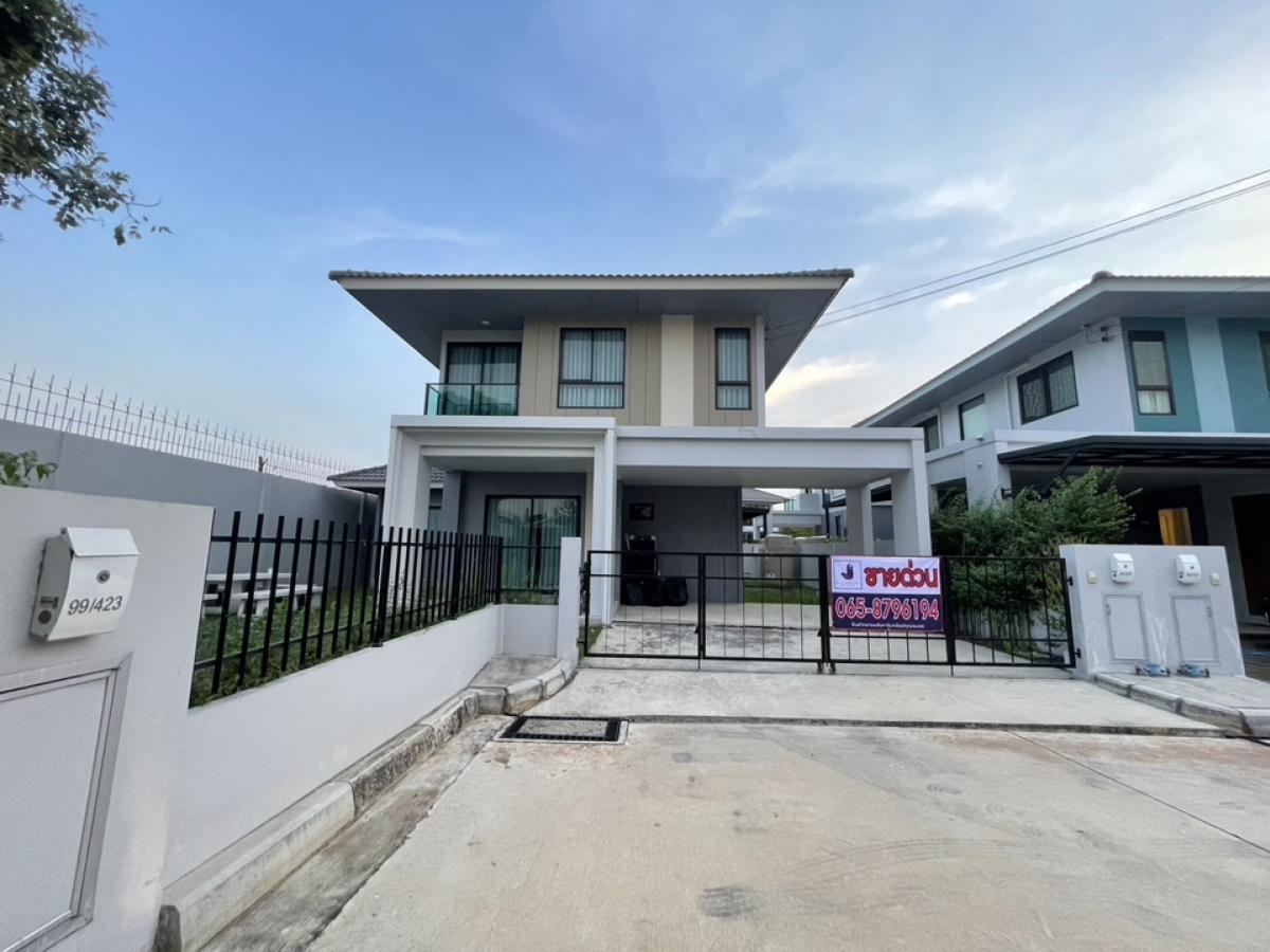 🔥🔥ถูกที่สุดในโครงการ🔥🔥อาณาสิริ บางใหญ่ สภาพนางฟ้า สวยสุด หลังริม ส่วนตัวสุดๆแถม แอร์ 5 เครื่อง แถม ผ้าม่านหลุยส์ทั้งหลัง