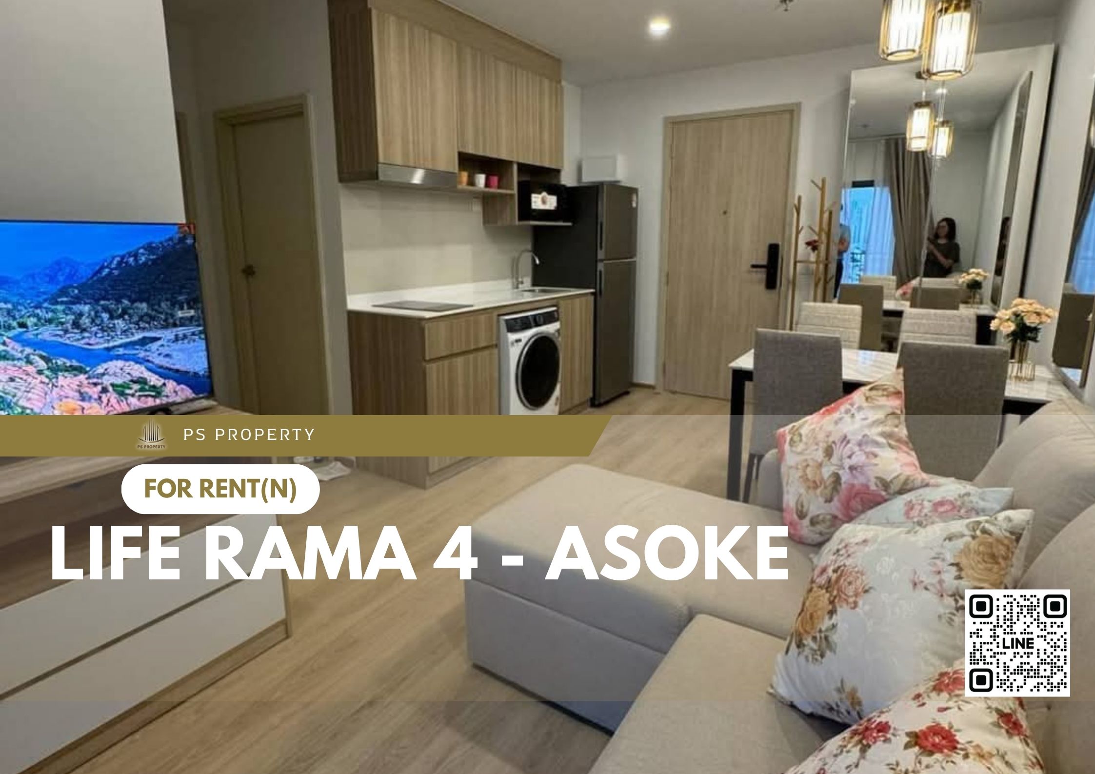 ให้เช่า ✨ Life Rama 4 - Asoke ✨ ใกล้ MRT ศูนย์ประชุมสิริกิติ์ เฟอร์นิเจอร์ และ เครื่องใช้ไฟฟ้าครบ ให้เช่า ✨ Life Rama 4 - Asoke ✨ ใกล้ MRT ศูนย์ประชุมสิริกิติ์ เฟอร์นิเจอร์ และ เครื่องใช้ไฟฟ้าครบ