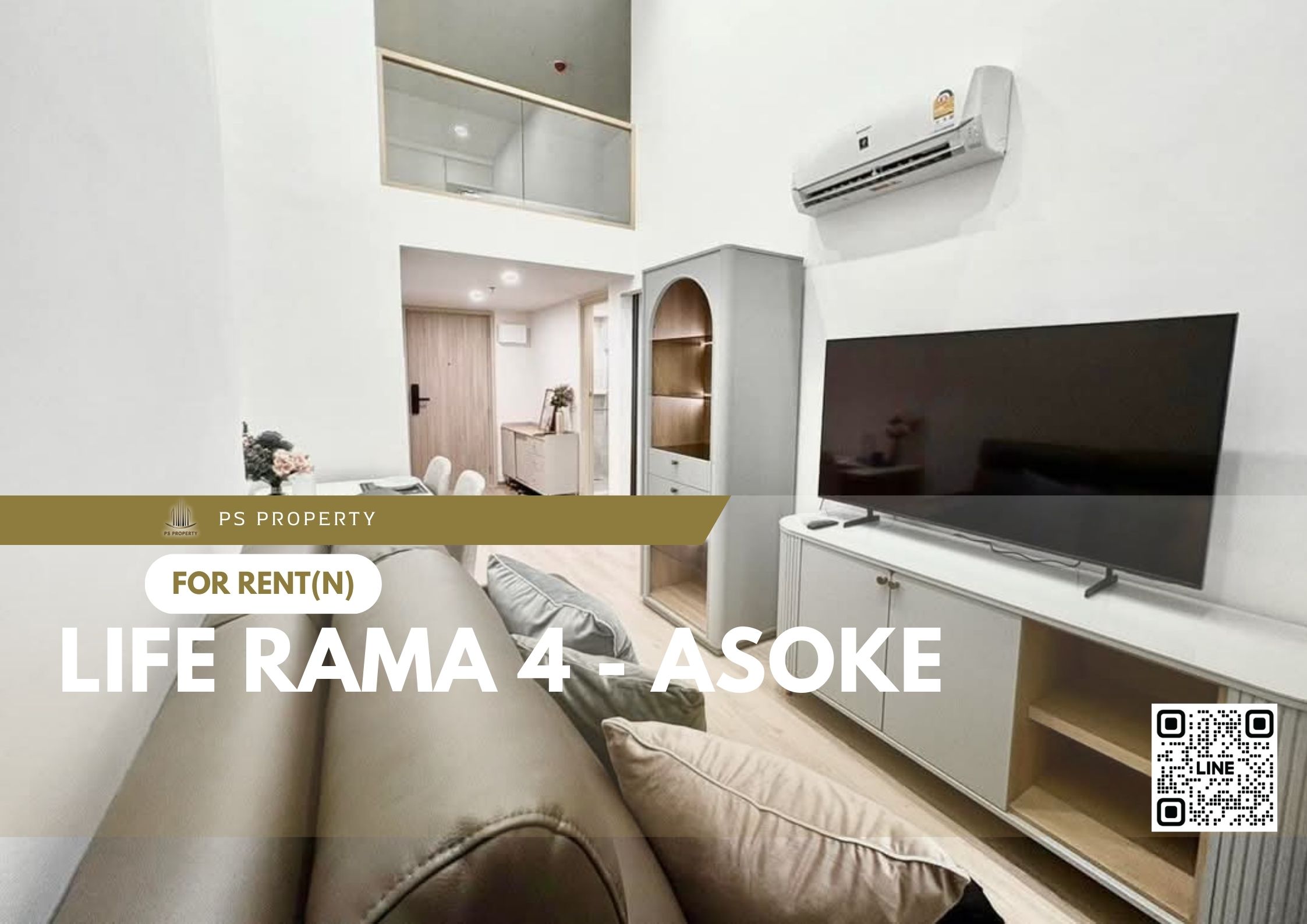 ให้เช่า 📍 Life Rama 4 - Asoke 📍 ใกล้ MRT ศูนย์สิริกิติ์ เฟอร์นิเจอร์ และ เครื่องใช้ไฟฟ้าครบ ให้เช่า 📍 Life Rama 4 - Asoke 📍 ใกล้ MRT ศูนย์สิริกิติ์ เฟอร์นิเจอร์ และ เครื่องใช้ไฟฟ้าครบ