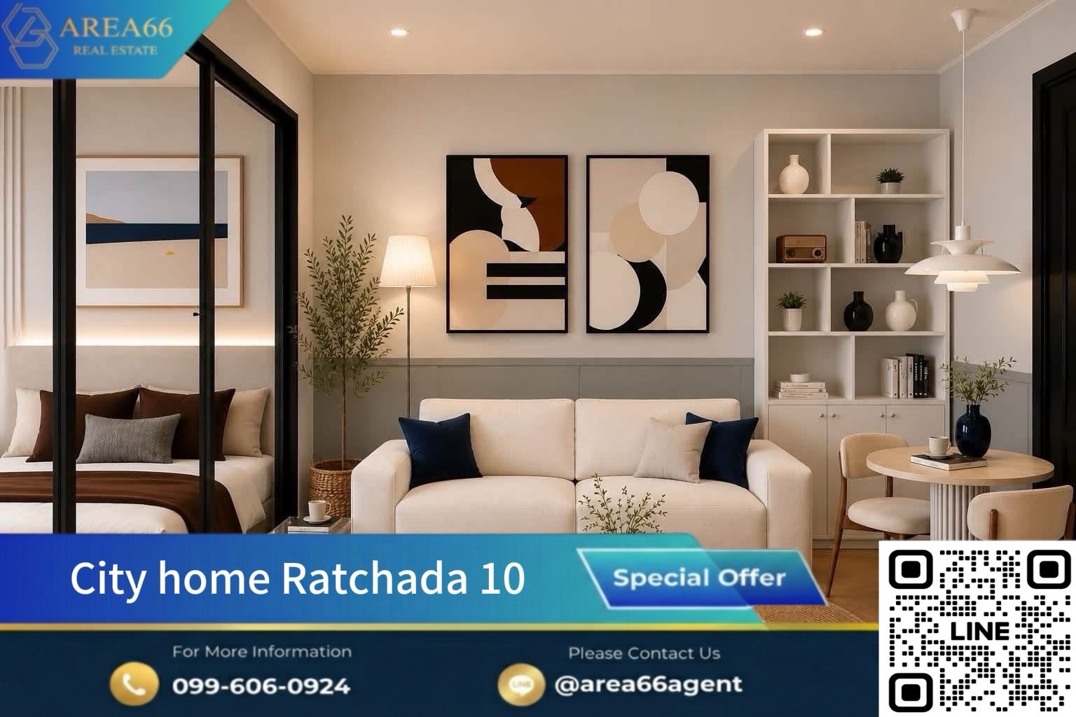 🔥ห้องสวย ตรงปก ไม่จกตา! แต่งสไตล์ Minimal อบอุ่นหัวใจ เห็นแล้วต้องหลงรัก
City Home Ratchada 10 🔥ห้องสวย ตรงปก ไม่จกตา! แต่งสไตล์ Minimal อบอุ่นหัวใจ เห็นแล้วต้องหลงรัก
City Home Ratchada 10