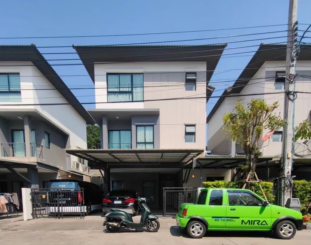 🏠 3 -story twin house, Ban Klang Mueang, Rama 2, Soi 50, house ready 🏠 3 -story twin house, Ban Klang Mueang, Rama 2, Soi 50, house ready