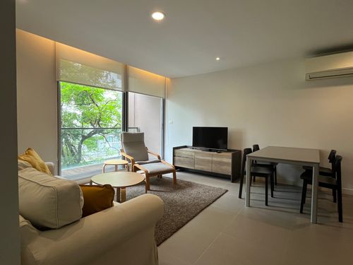 📌 2 bedroom condo for rent, decorated with new furniture Beautiful room style Wide balcony, convenient transportation, near BTS Phrom Phong