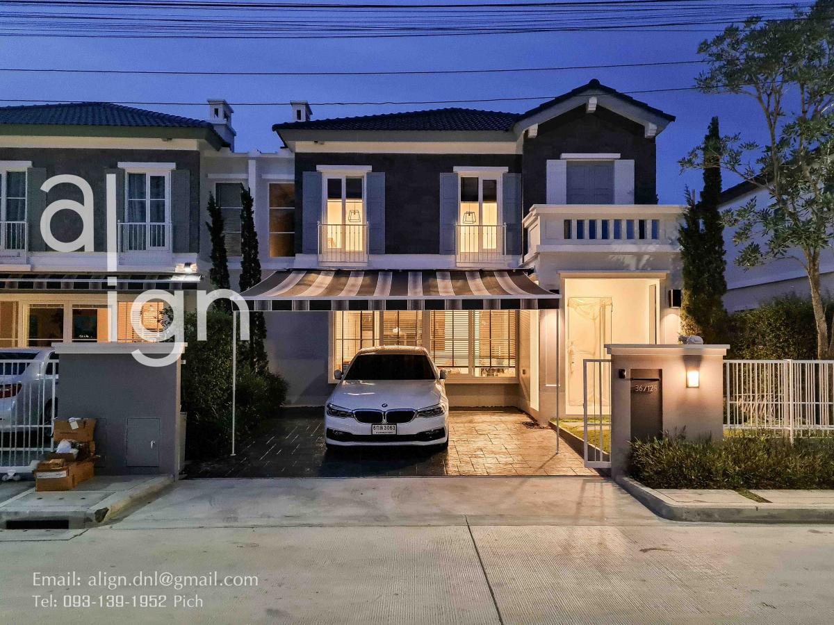 อัญญ่า บ้าน 2 ชั้น 3 ห้องนอน วิวสวนขนาดใหญ่ – รูปที่ 2