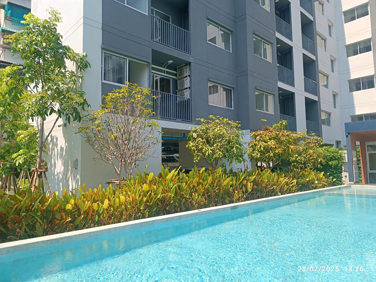 2 bedrooms 1 bathroom 44 SQM. near by yellow line, Sridan station  – รูปที่ 3