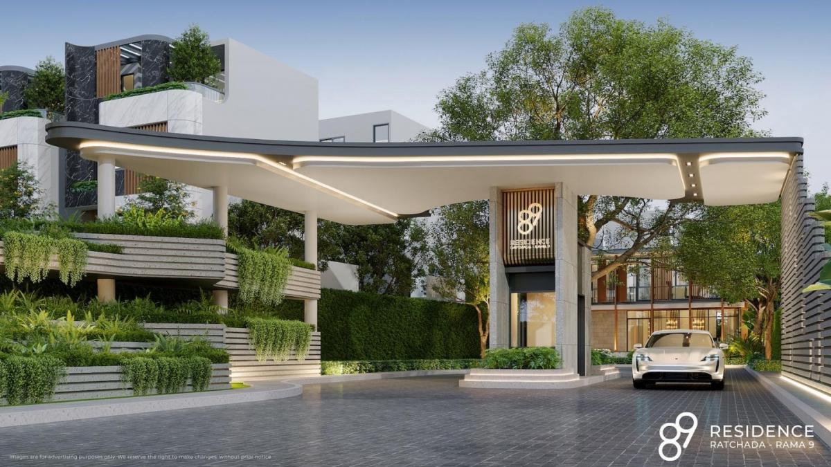 บ้าน 4 ชั้น ติดถนนเทียนร่วมมิตรย่านพระราม 9 ปล่อยเช่า Y9%++ – รูปที่ 3