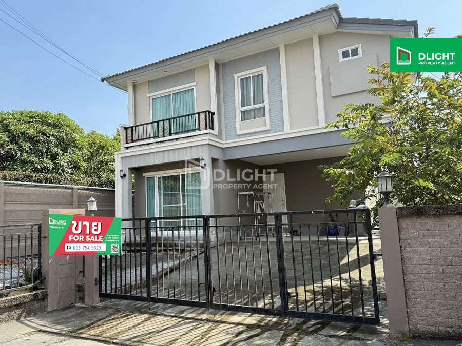 ขายบ้านเดี่ยว ภัสสร เทพารักษ์-บางนา หลังมุม 54.9 ตร.ว. 3 ห้องนอน 3 ห้องน้ำ จอดรถได้ 2 คัน บรรยากาศร่มรื่น เงียบสงบ เหมาะสำหรับพักผ่อน ราคาเพียง 3.9 ล้านบาท เท่านั้น  – รูปที่ 2