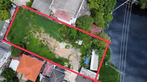 🌊🌊 (Sell) Land 202 Sq. Next to the Samrong Canal 📍 Thepharak 🚅 Only 100 meters away from Thepharak Road. 🔥 Only 11 minus. 🔥