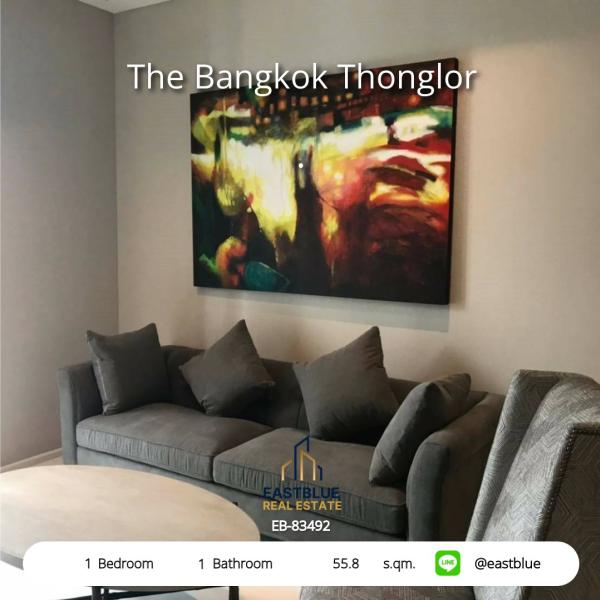 The Bangkok Thonglor, 1 bed, 60000 per month