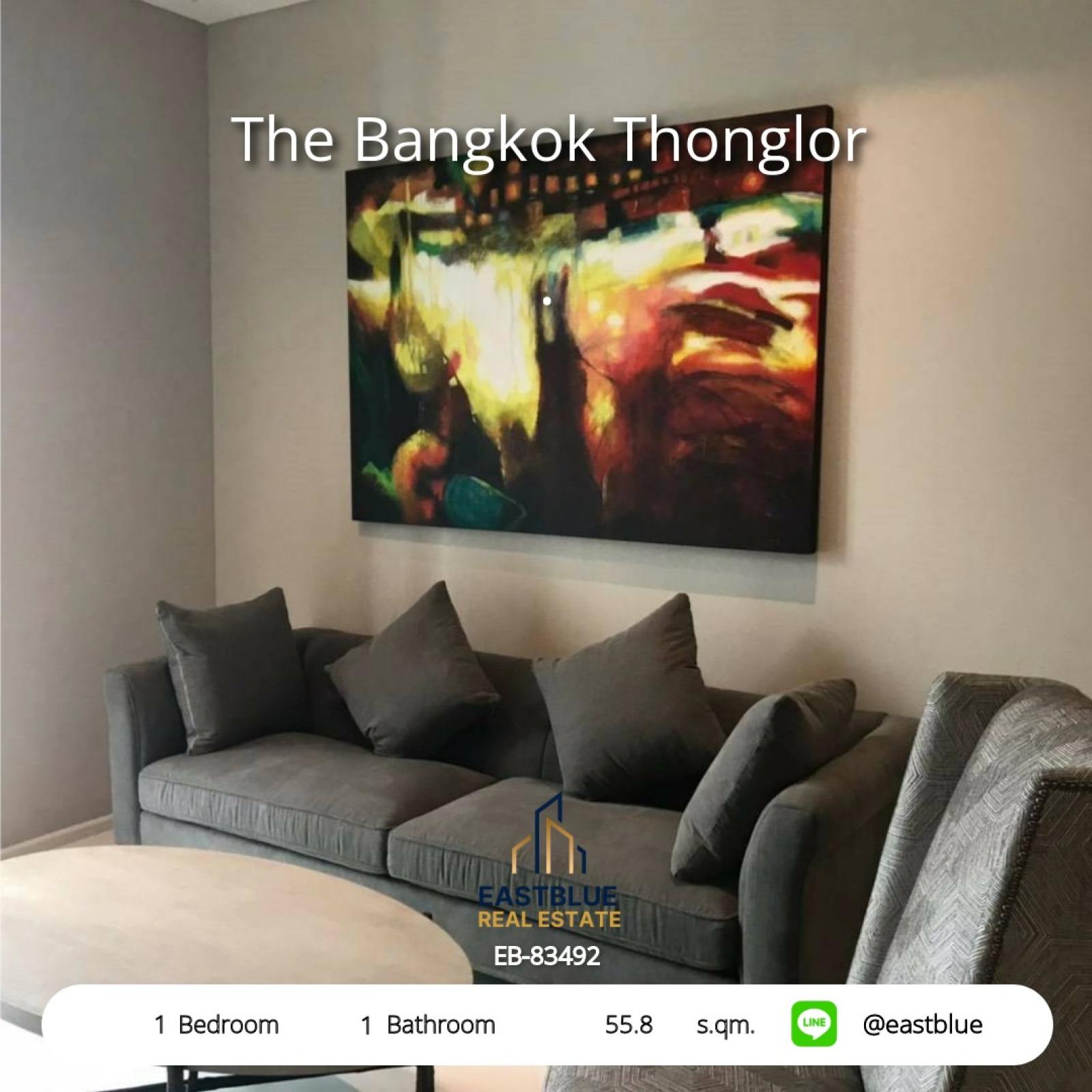 The Bangkok Thonglor, 1 bed, 60000 per month The Bangkok Thonglor, 1 bed, 60000 per month