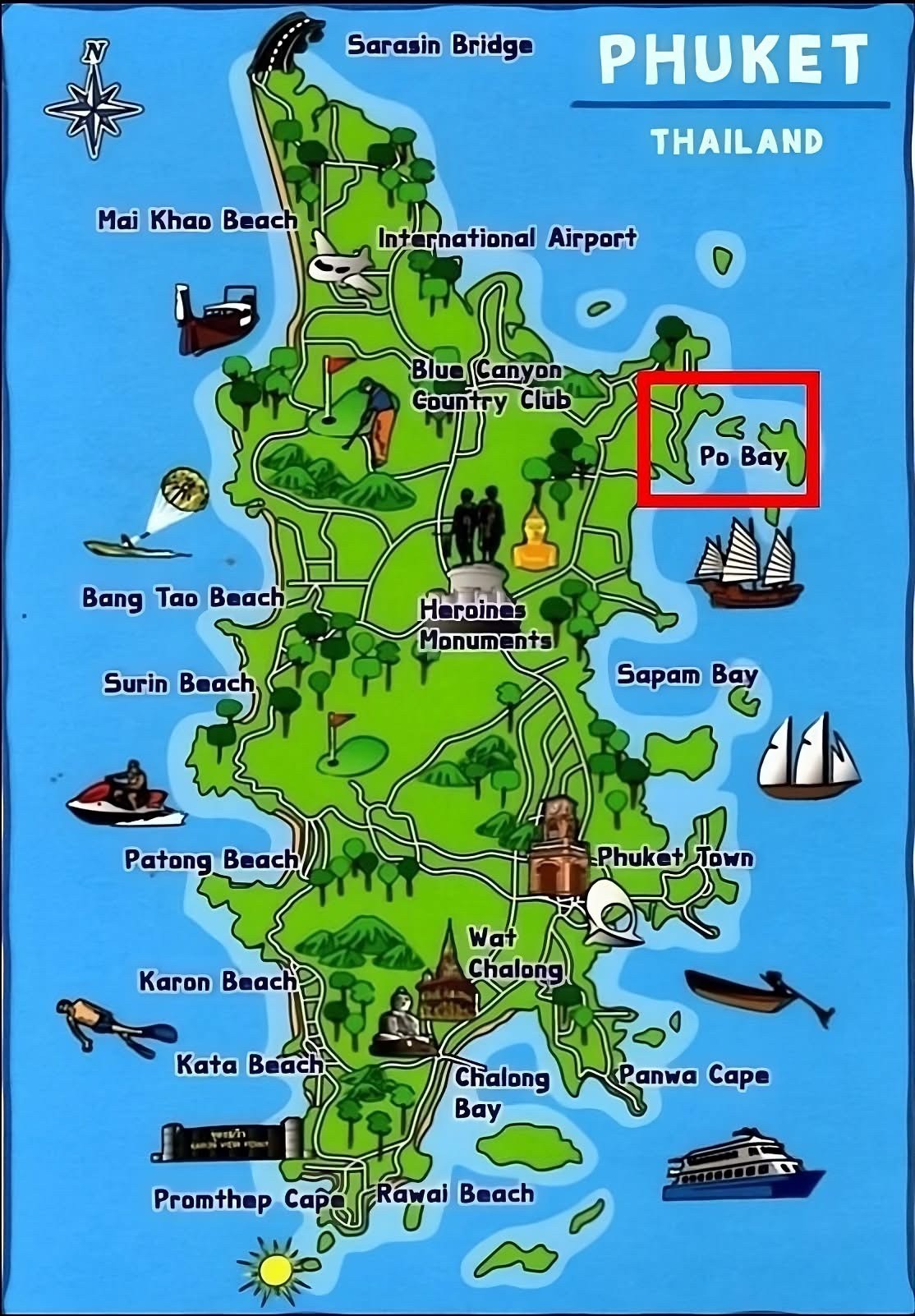 ● Prime location ● Golden Land, Por Phuket Bay | 8 Rai 238.00 Sq. 6. (3,438.00 sq.w.) | Yellow area Build up to 23 tall buildings – รูปที่ 2