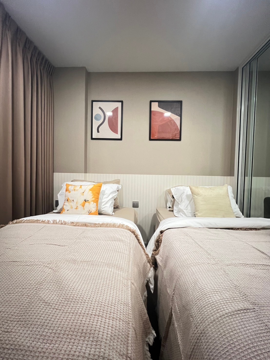🧑‍🤝‍🧑ให้เช่า Kave Town Island 1 Bedroom Exclusive ขนาด 28.9ตรม ตึก E ชั้น 3 – รูปที่ 3