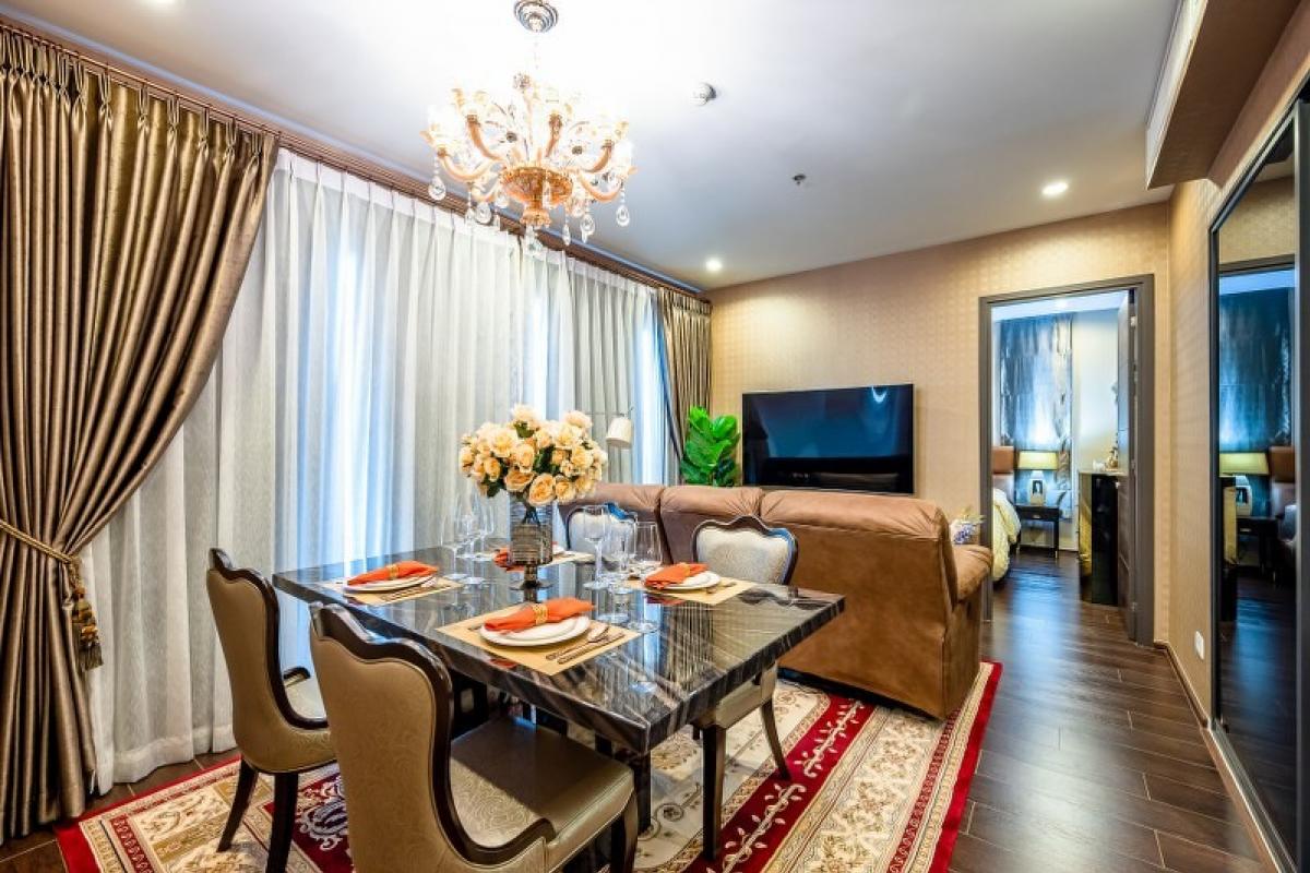 ขายด่วน ‼️ C Ekkamai 2 นอน 65 ตร.ม ชั้น 36 ห้องสภาพใหม่ Corner room แต่งครบ ราคาพิเศษ – รูปที่ 2