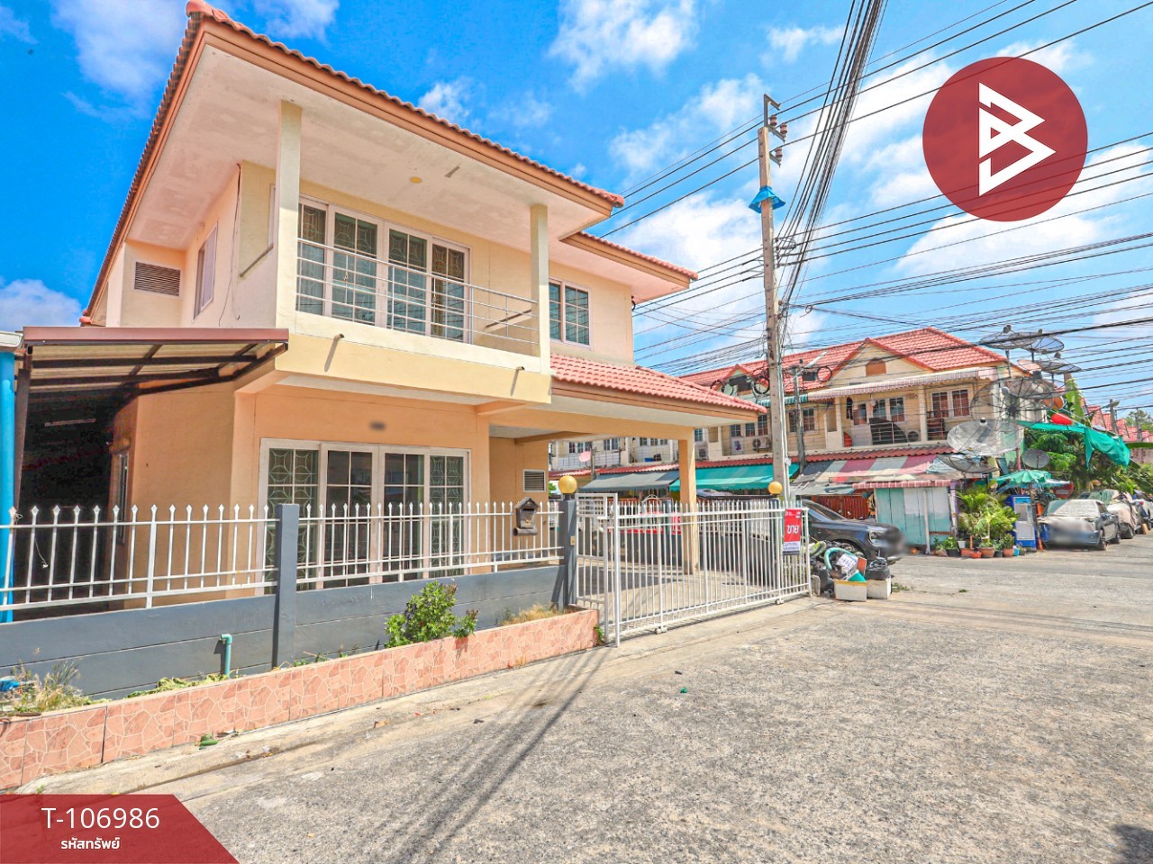 Twin house for sale, Fueng Fah Village Villa 15, Phraeksa Samut Prakan – รูปที่ 2