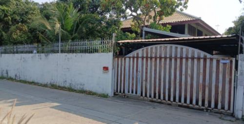 ขาย ที่ดิน พร้อมบ้านเดี่ยว สุขุมวิท 107 เนื้อที่ 161 ตารางวา เหมาะสร้างบ้านและสำนักงาน