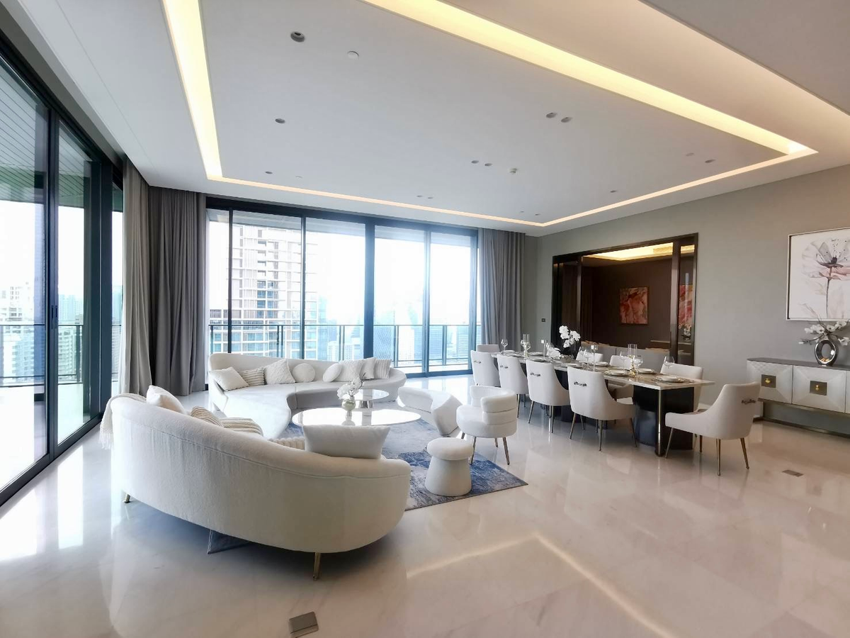 Sindhorn Kampinski Penthouse 4BED: 337SQM. 4BED 3BATH 159,000,000 AM: 0656199198