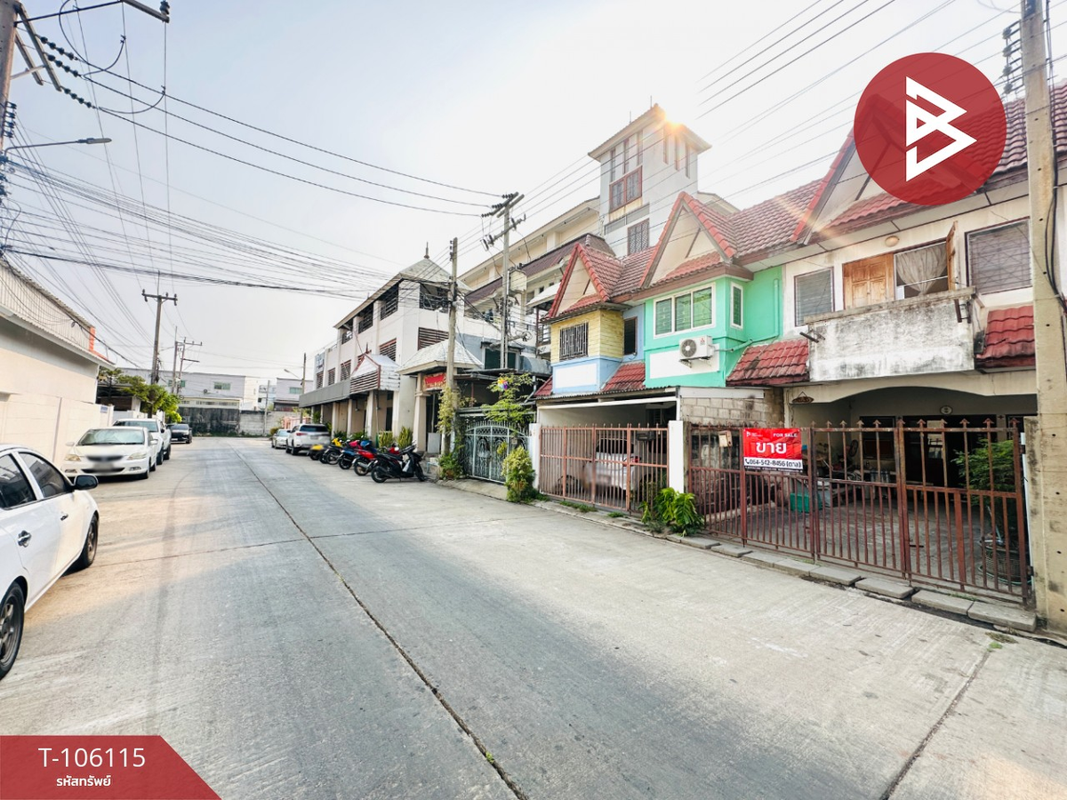 Townhouse for sale, area 27.8 square wah, Bang Ya Phraek, Samut Sakhon Cooperative – รูปที่ 3