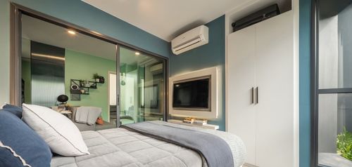 💙 Sell Blue Condo, Sukhumvit 89, bought directly at the project 1 bedroom 27 sq.m. 📲 𝟎𝟔𝟒-𝟕𝟗𝟒𝟒𝟐𝟔𝟑 (Khun Nam)
