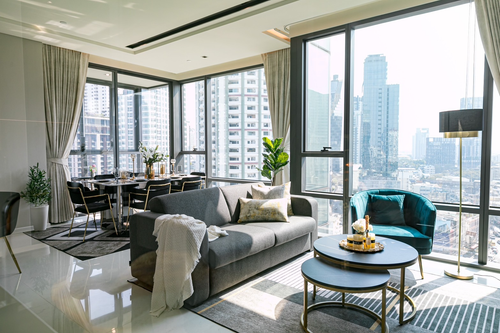 ขายคอนโด The Bangkok Thonglor หน้าทองหล่อซอย1ติดถนนหลักทองหล่อ ใกล้BTS Thonglor 600 เมตร ขนาด 95 ตรม. 