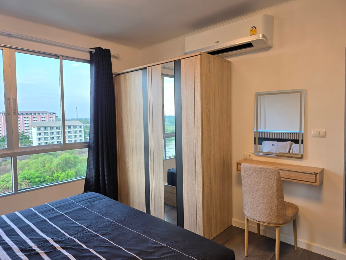 ให้เช่าโครงการ ดีคอนโด แคมปัส รีสอร์ท บางนา ใกล้ ABAC บางนา (Dcondo Campus Resort Bangna)  รีโนเวทใหม่ – รูปที่ 4