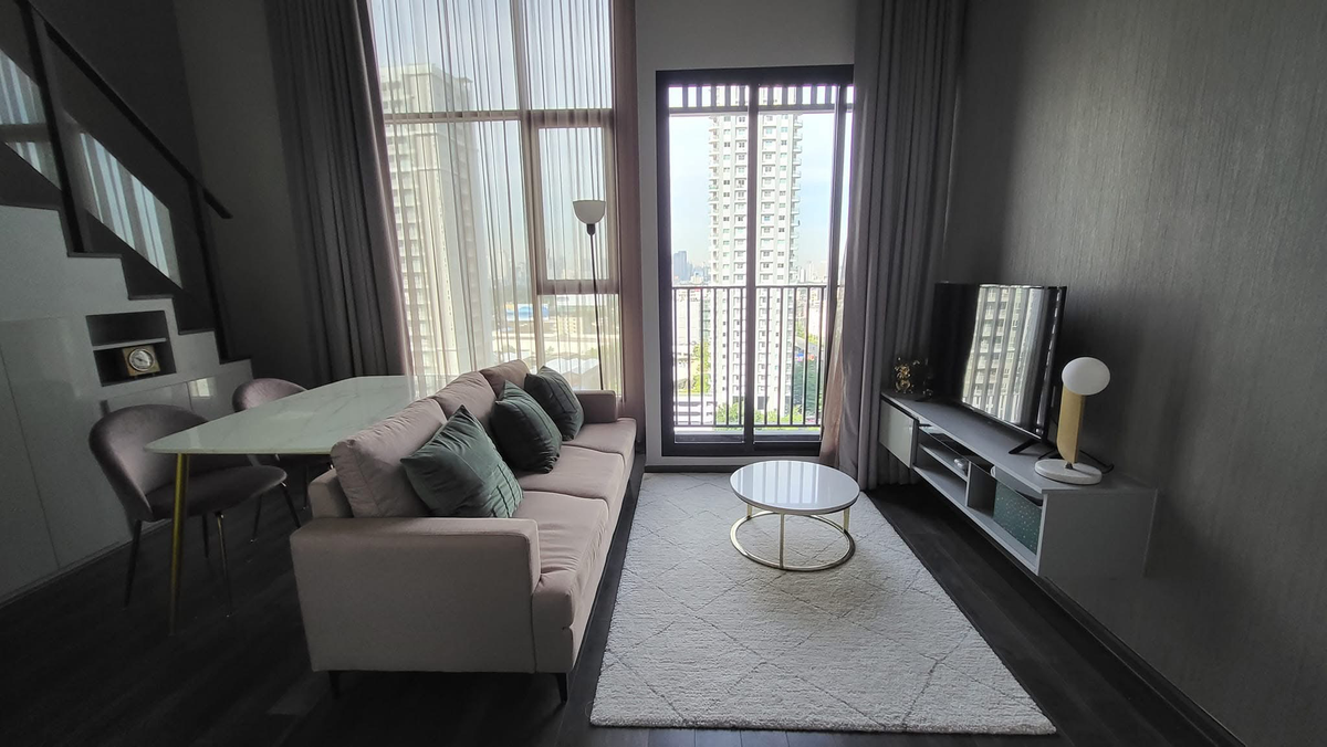 For Rent Knightsbridge Space Rama 9 1 Bed Duplex Super Deal⭐️🌿💰