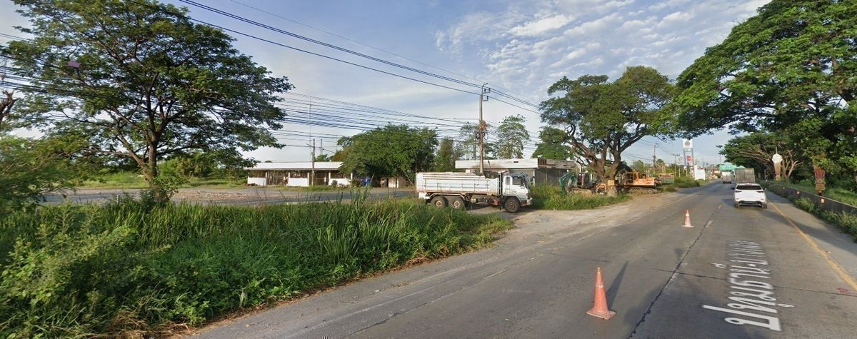 แยกไทรน้อย ถนนปทุมธานีบางเลน 346 ติดถนนใหญ่ – รูปที่ 2