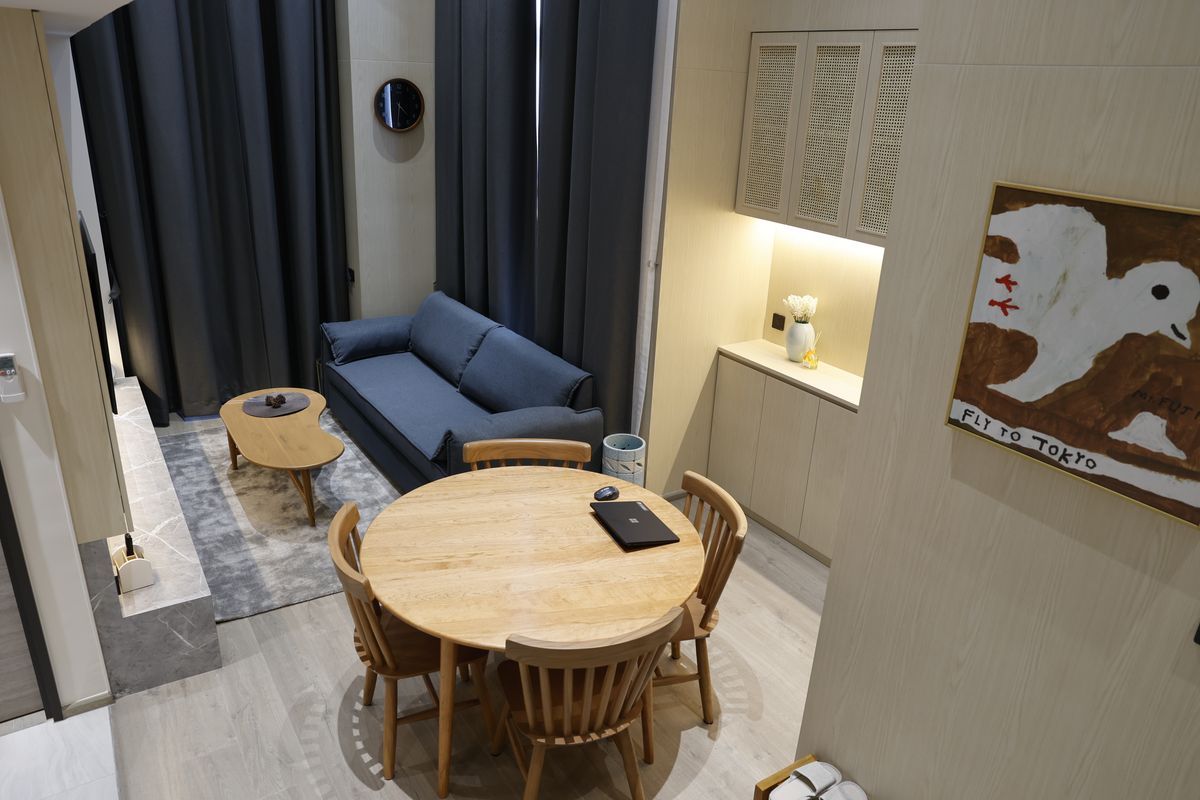 ให้เช่า 2 ห้องนอน Duplex 80 ตางเมตร ชั้น21 วิวสวน วิวเมือง – รูปที่ 4
